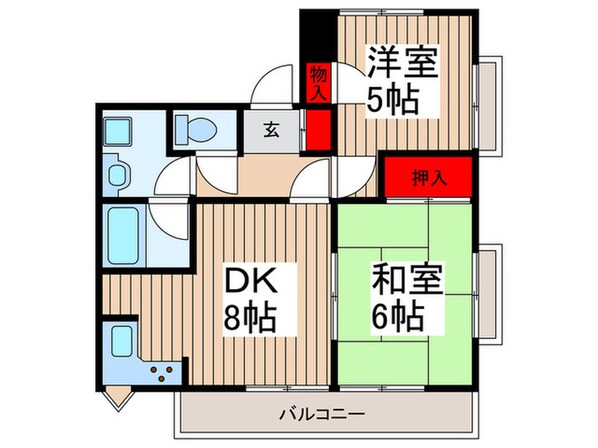 プレステージ浦和の物件間取画像